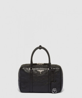 프라다 앤티크 나파 탑핸들백 미듐 1BB092