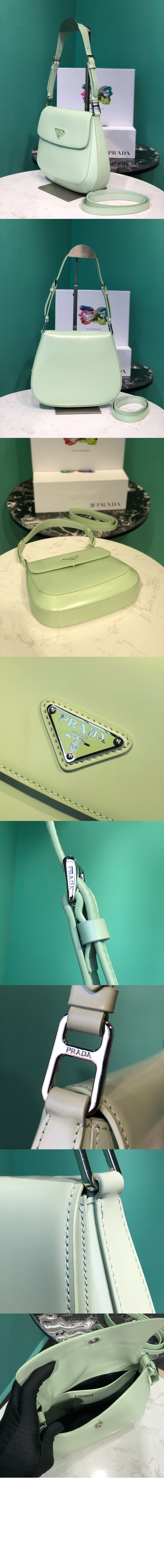 프라다 클레오 브러시드 숄더백 1BD303