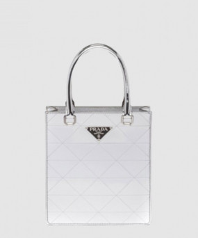 프라다 크리스탈 새틴 핸드백 1BA253