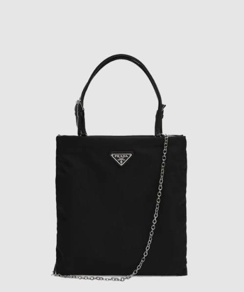 프라다 크리스탈 새틴 핸드백 1BA253