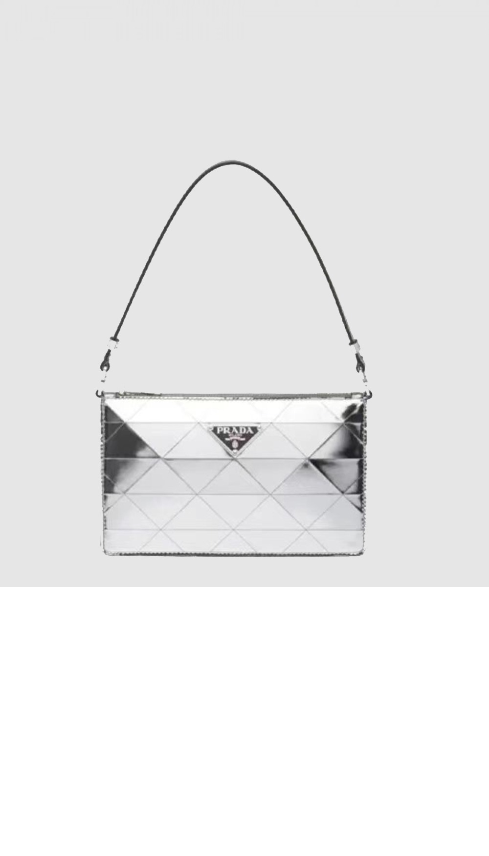 프라다 브러시드 토트백 1BC155