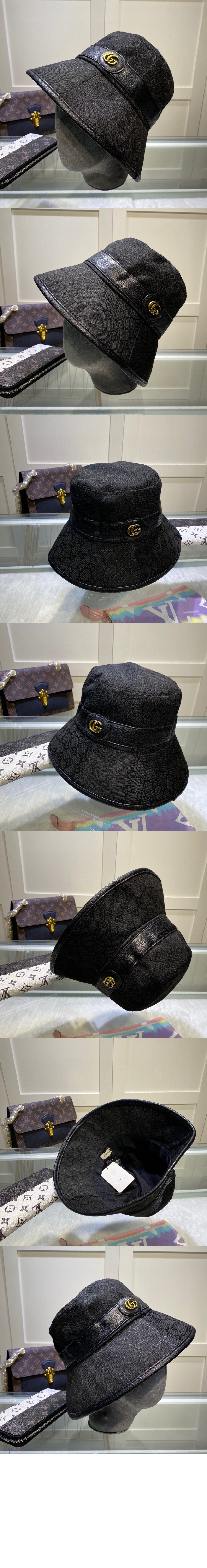 구찌 GG 캔버스 버킷햇 576587