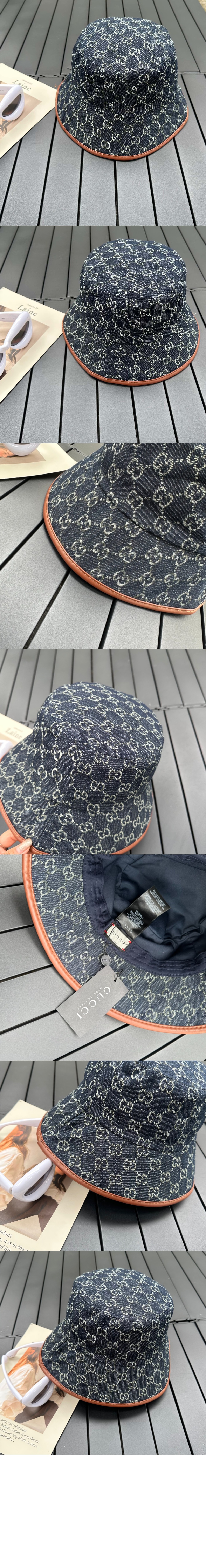 구찌 더블 G 캔버스 버킷햇 259592