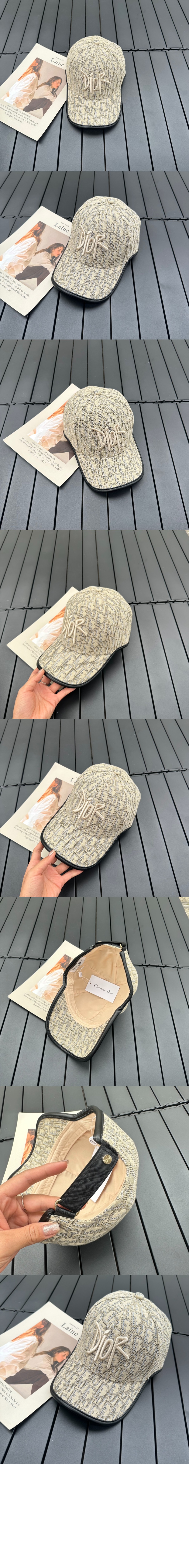 디올 베이스볼 캡 2UP6D