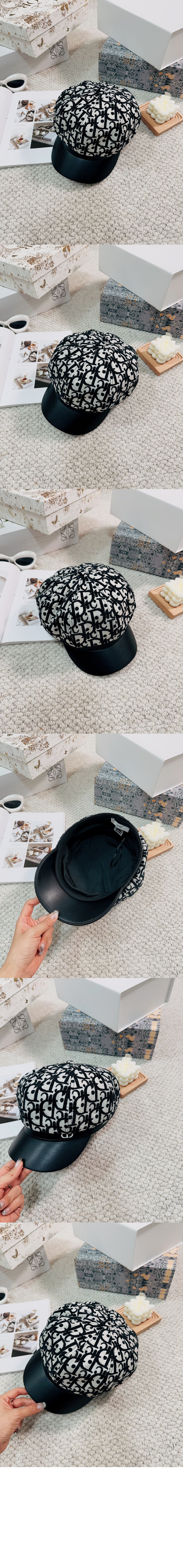 디올 팔각 모자 58UB9