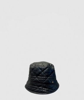 디올 가죽 체크 버킷햇 3U1PD