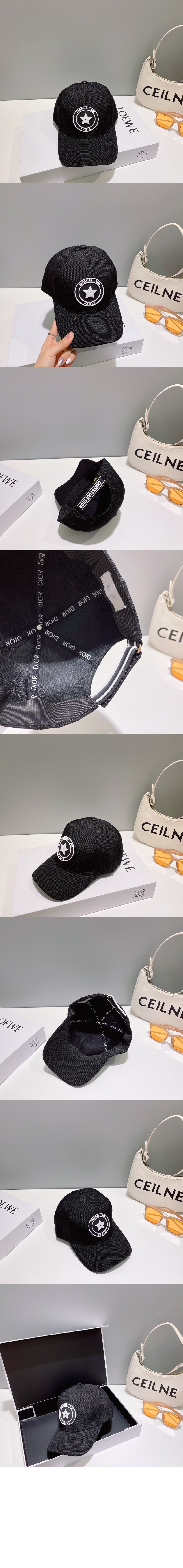 디올 디플레이어 베이스볼 캡 24BCP