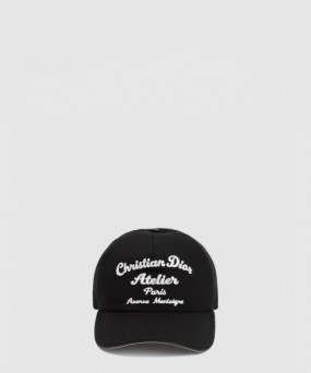 디올 아뜰리에 자수 베이스볼 캡 243C9