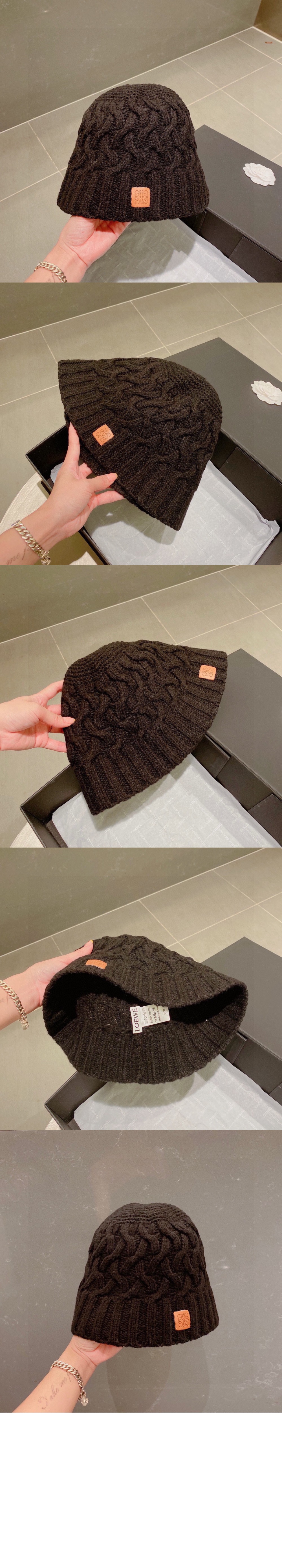 로에베 니트 벙거지