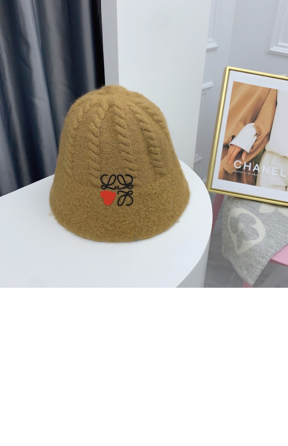 로에베 니트 벙거지