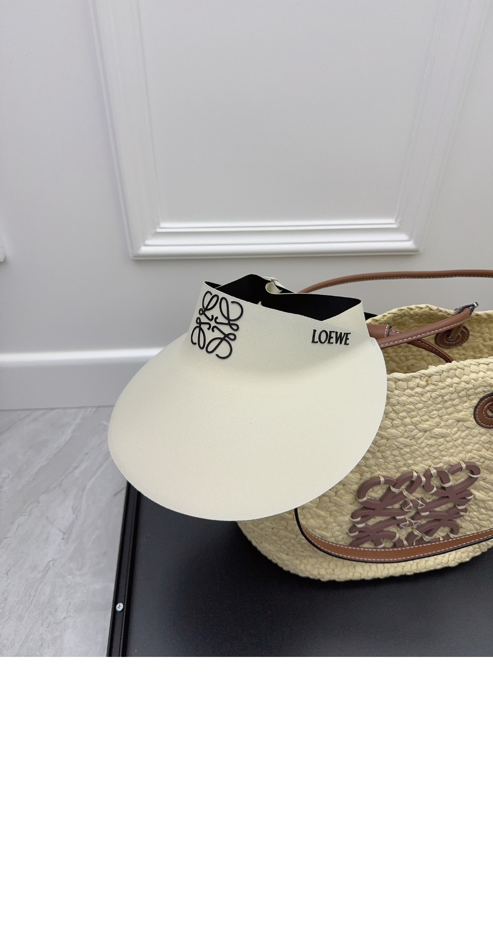 로에베 밀짚모자 선캡