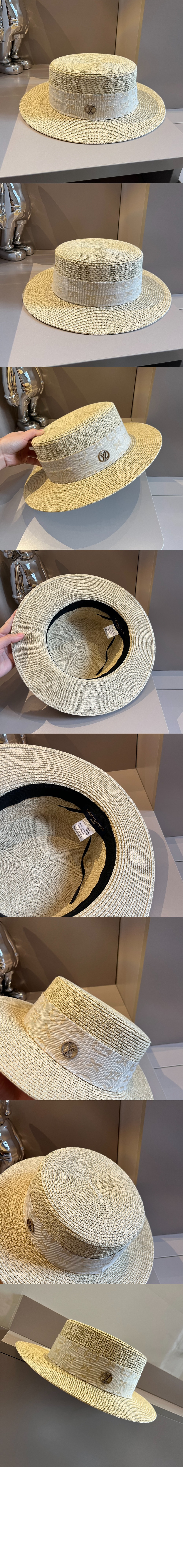 루이비통 밀짚모자 선캡 M75342