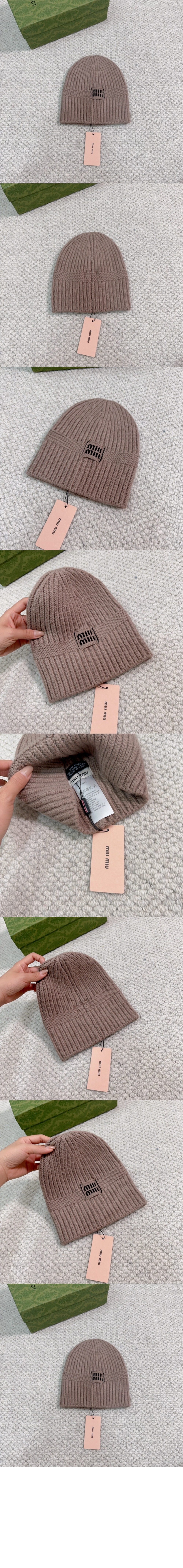 미우미우 니트모자 5HC319