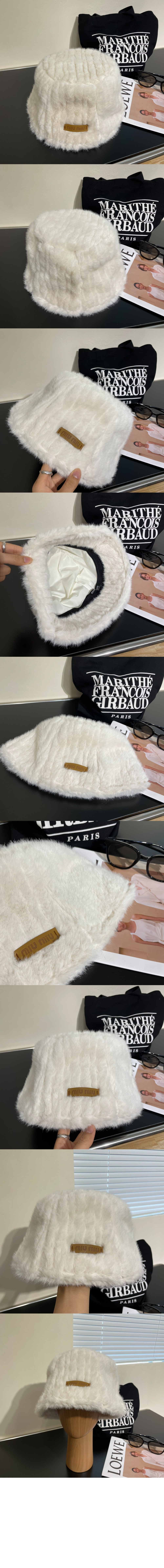 미우미우 뽀글이 벙거지 5HC144