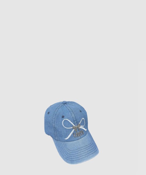 미우미우 데님 야구 모자 5HC445