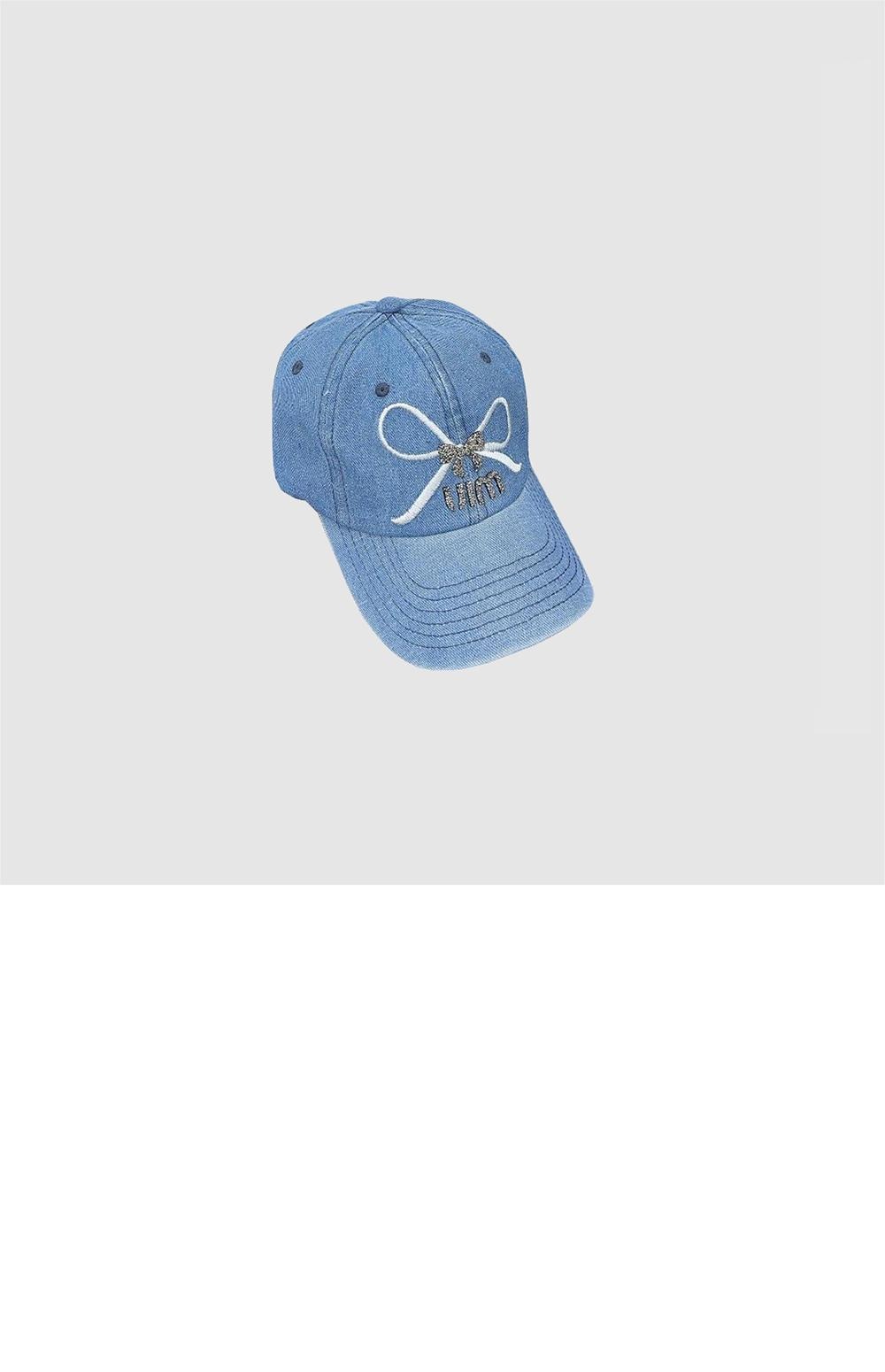 미우미우 데님 야구 모자 5HC445