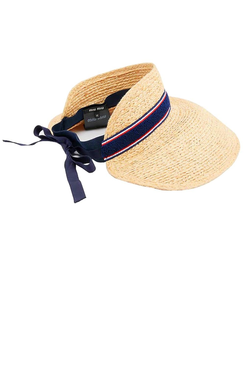 미우미우 라피아 햇 5HV006