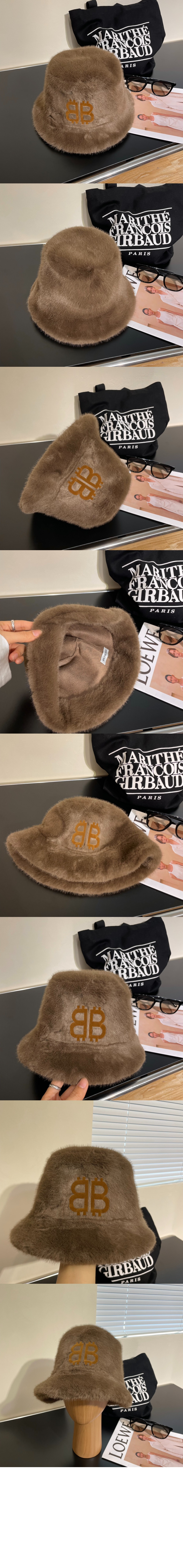 발렌시아가 뽀글이 벙거지 637731