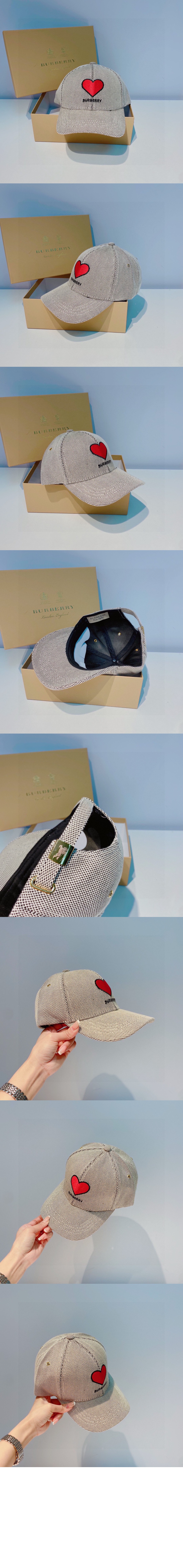 버버리 베이스볼 캡 8063247