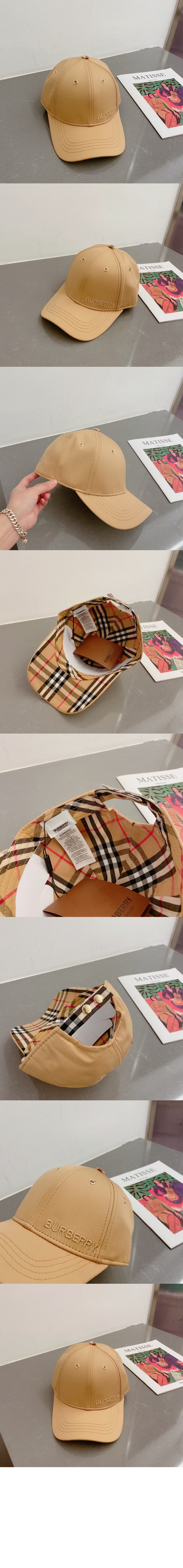 버버리 베이스볼 캡 8042823