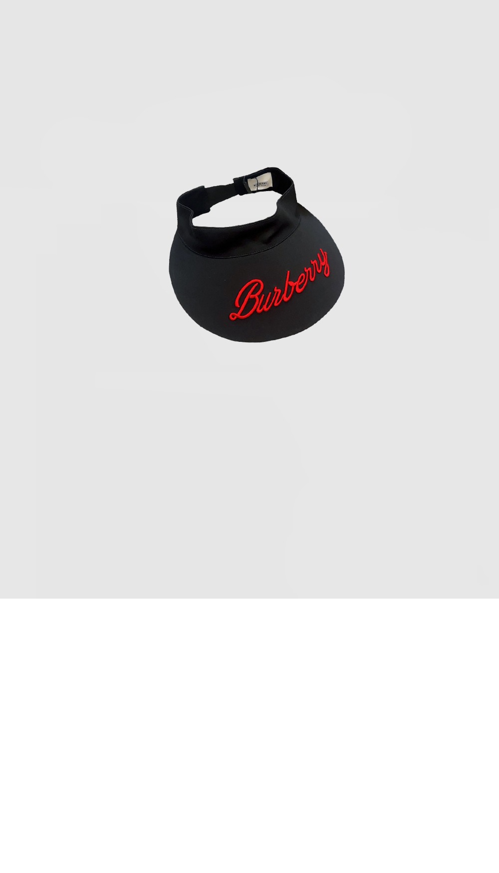 버버리 선캡 8098417