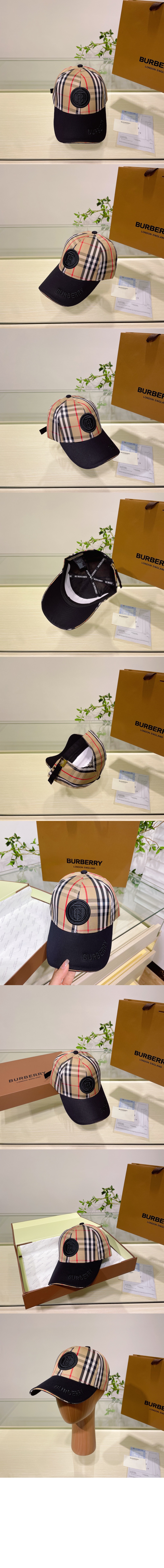 버버리 베이스볼 캡 8056258