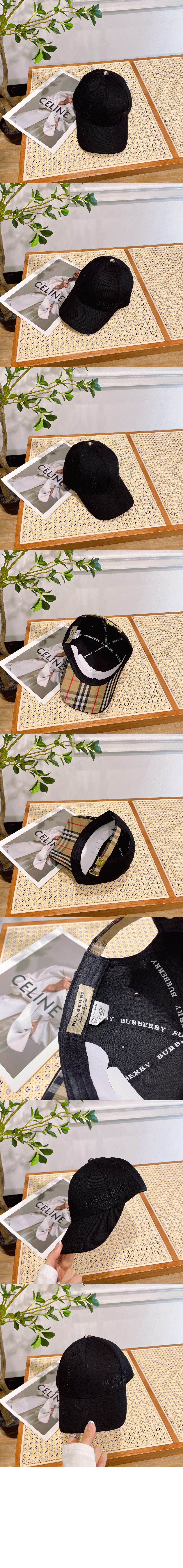 버버리 베이스볼 캡 8015663