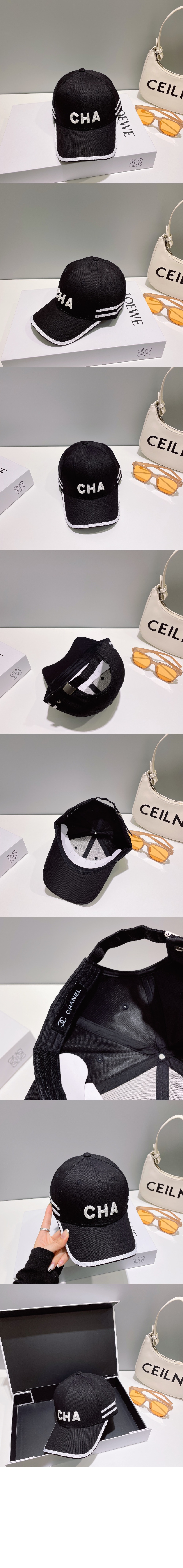 샤넬 베이스볼 캡 AA9656