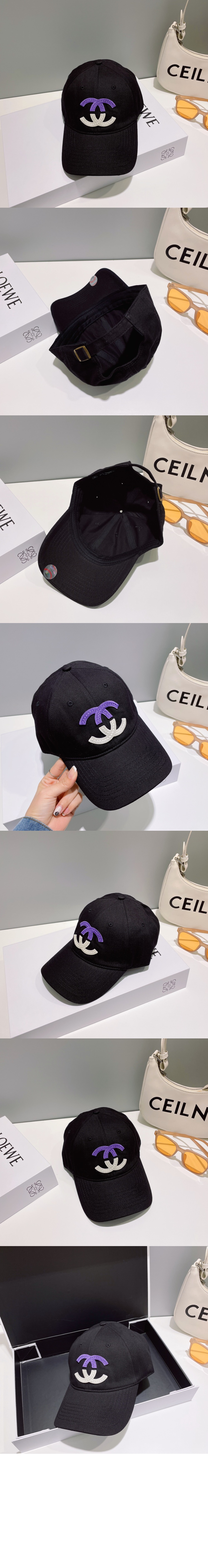 샤넬 베이스볼 캡 AA3379