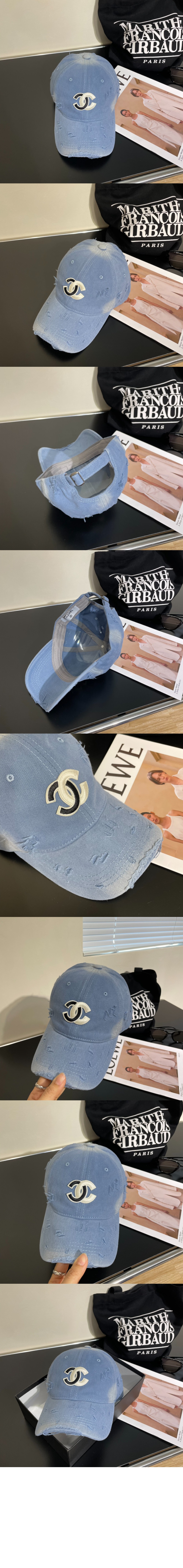 샤넬 베이스볼 캡 AA6353