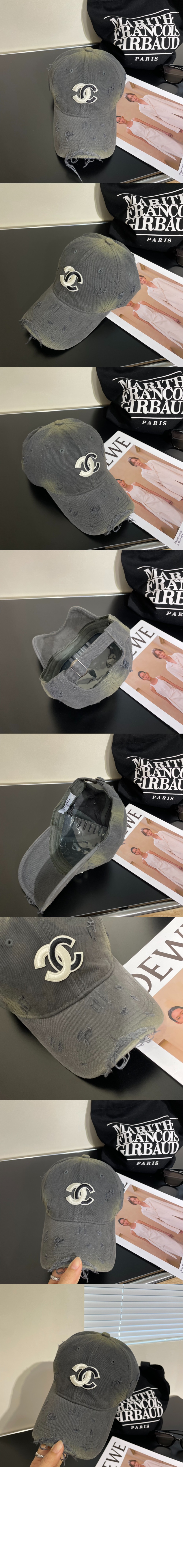 샤넬 베이스볼 캡 AA6353