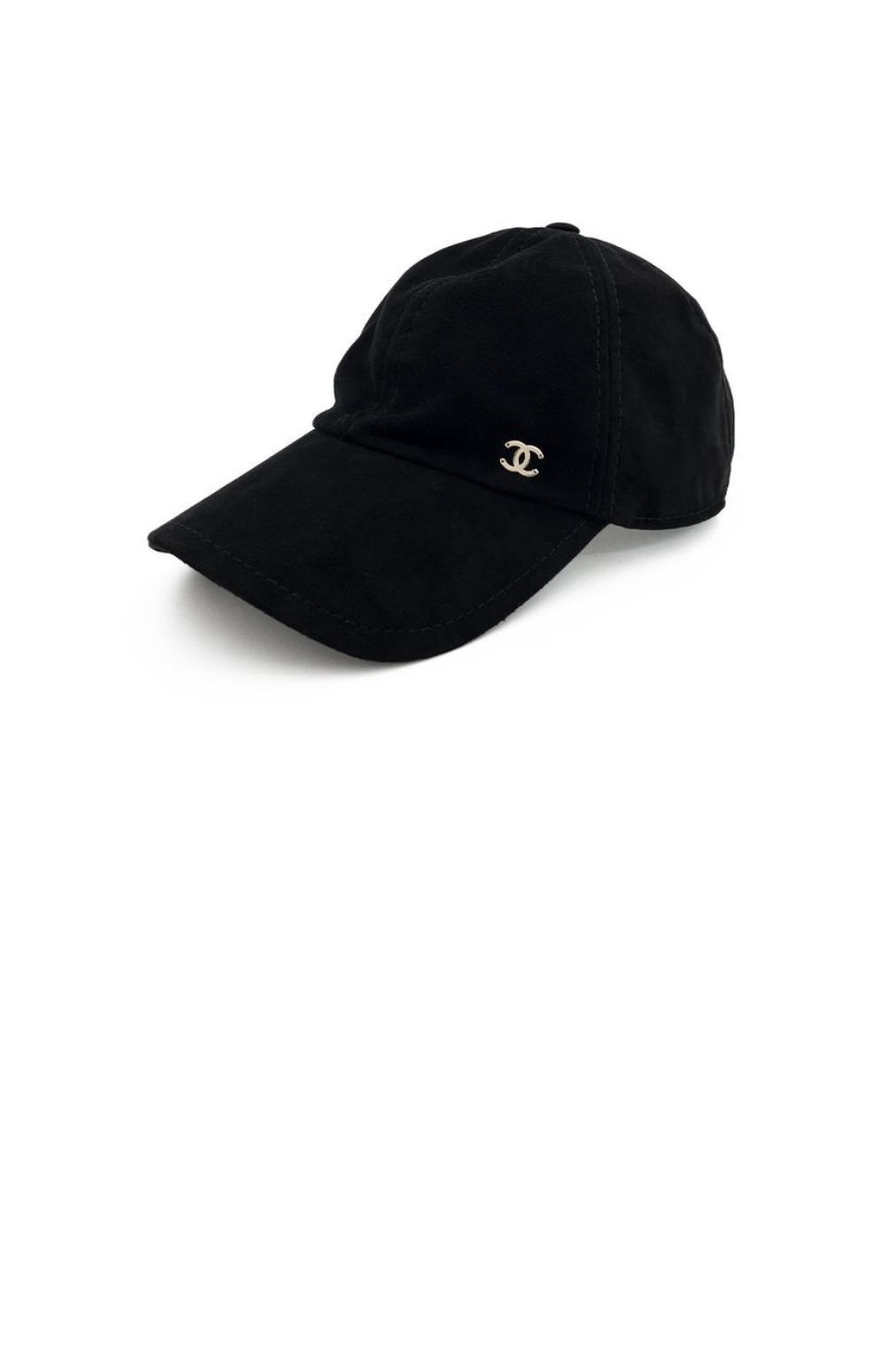 샤넬 로고 베이스볼 캡 AA9468