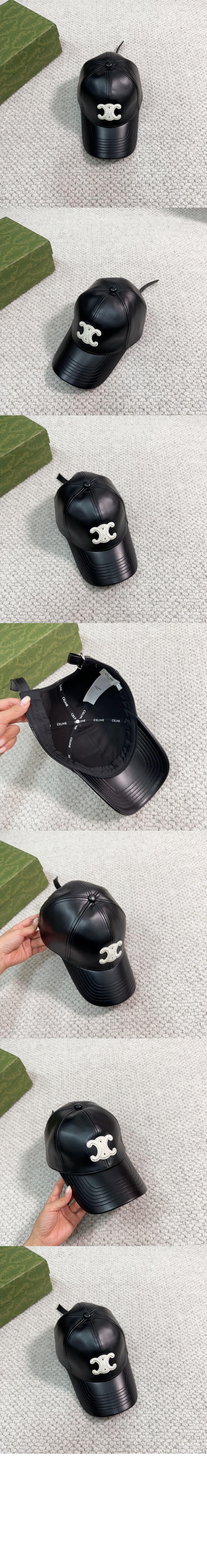 셀린느 개선문 자수 베이스볼 캡 2A81B3