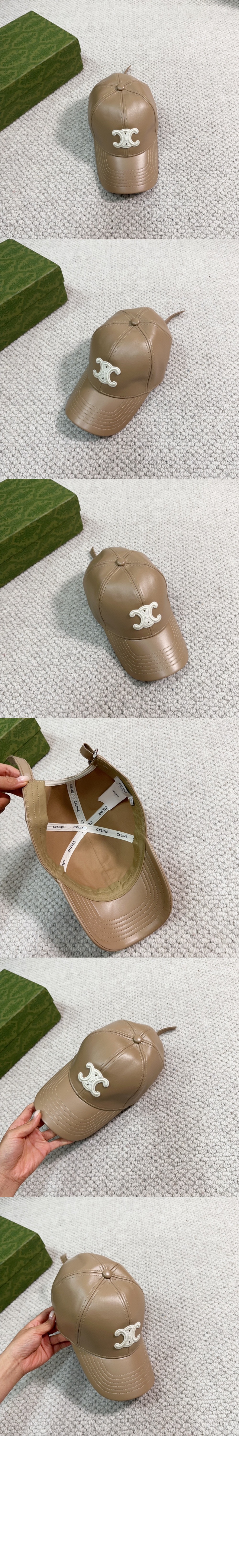 셀린느 개선문 자수 베이스볼 캡 2A81B3