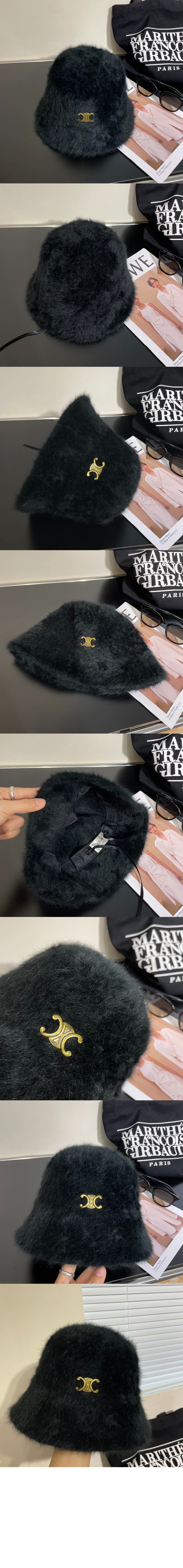 셀린느 뽀글이 벙거지 2A3752