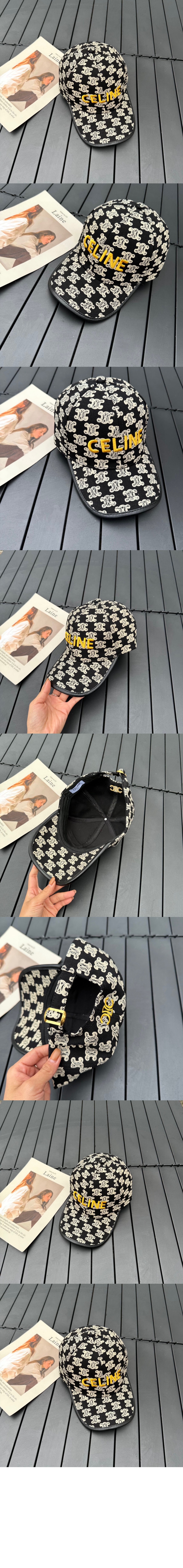 셀린느 자수 베이스볼 캡 2A9674