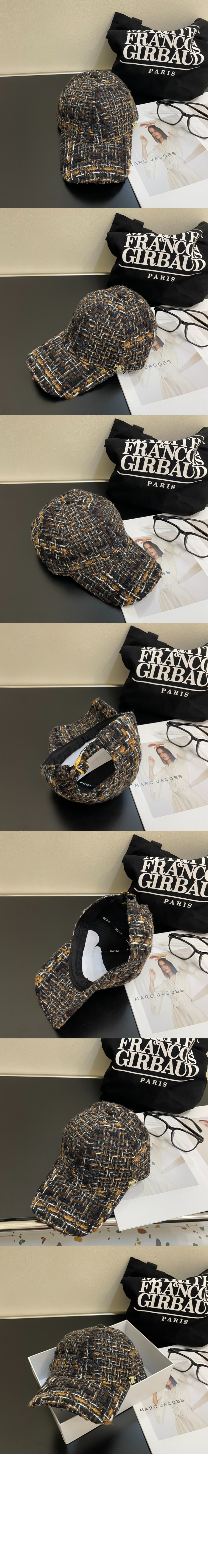 셀린느 니트 베이스볼 캡 2A73T3