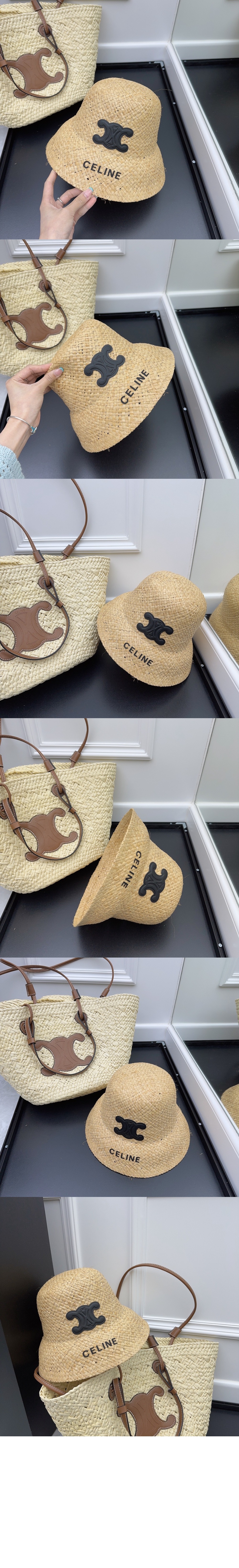 셀린느 밀짚모자 버킷햇 2A96B4