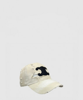 셀린느 데님 베이스볼 캡 2A5621