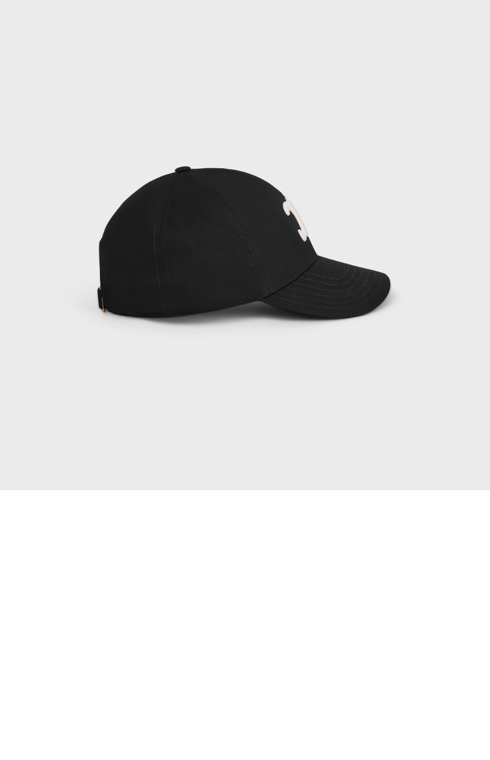 셀린느 트리옹프 베이스볼 캡 - 코튼 2AUT69