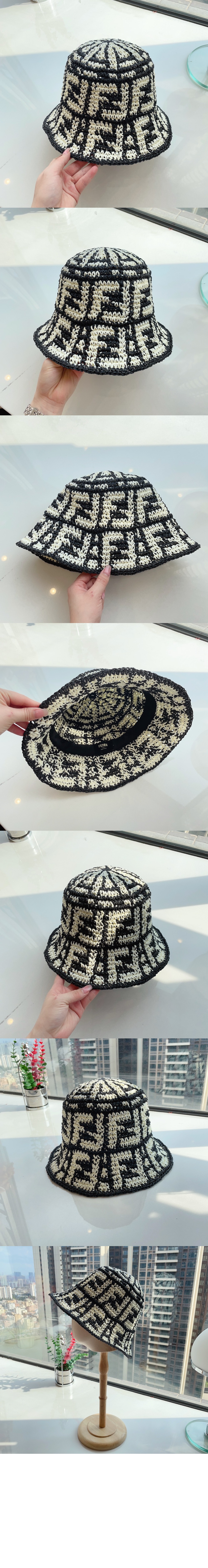 펜디 니트 벙거지 FXQ571