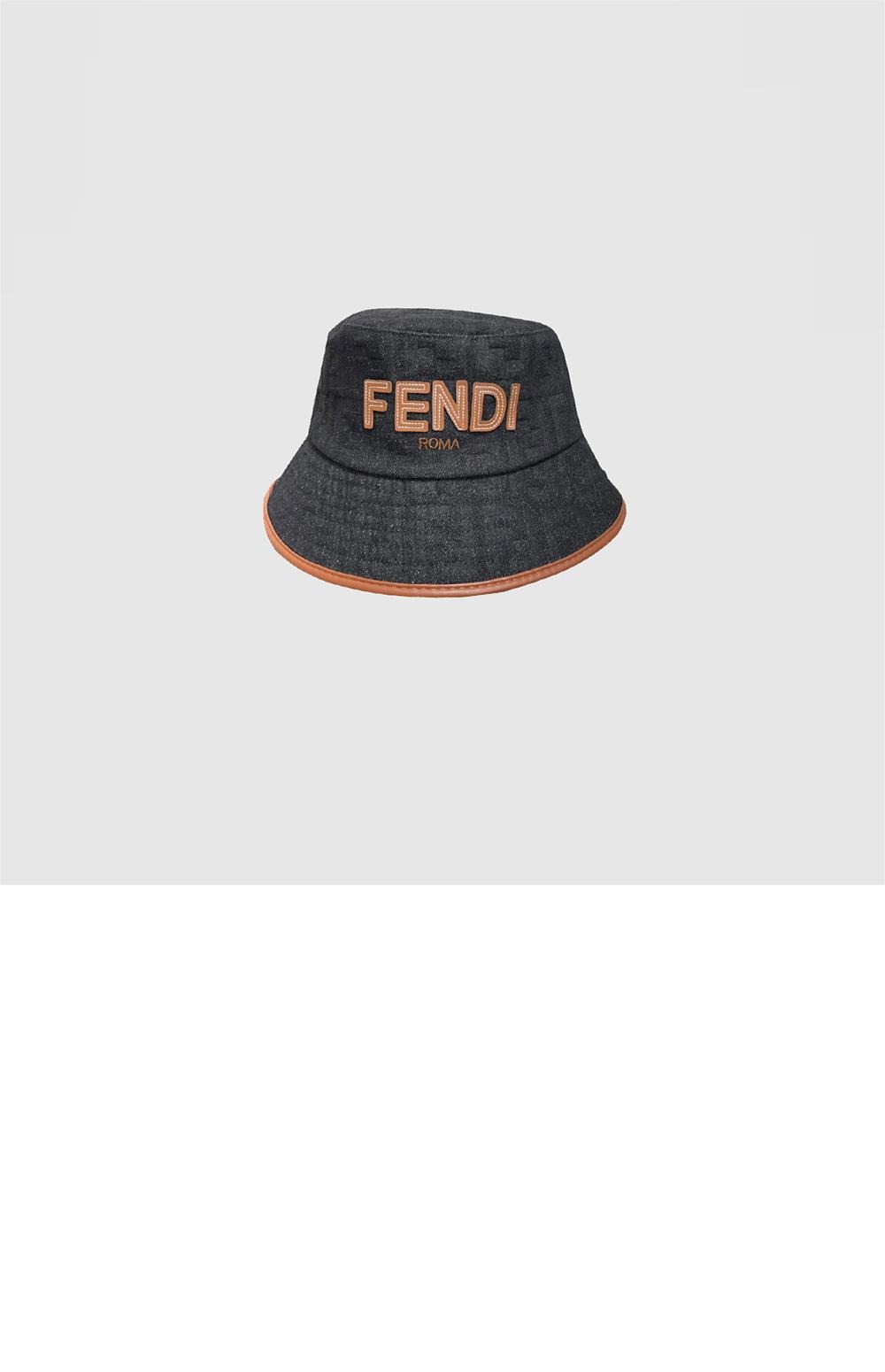 펜디 데님 벙거지 FXQ963