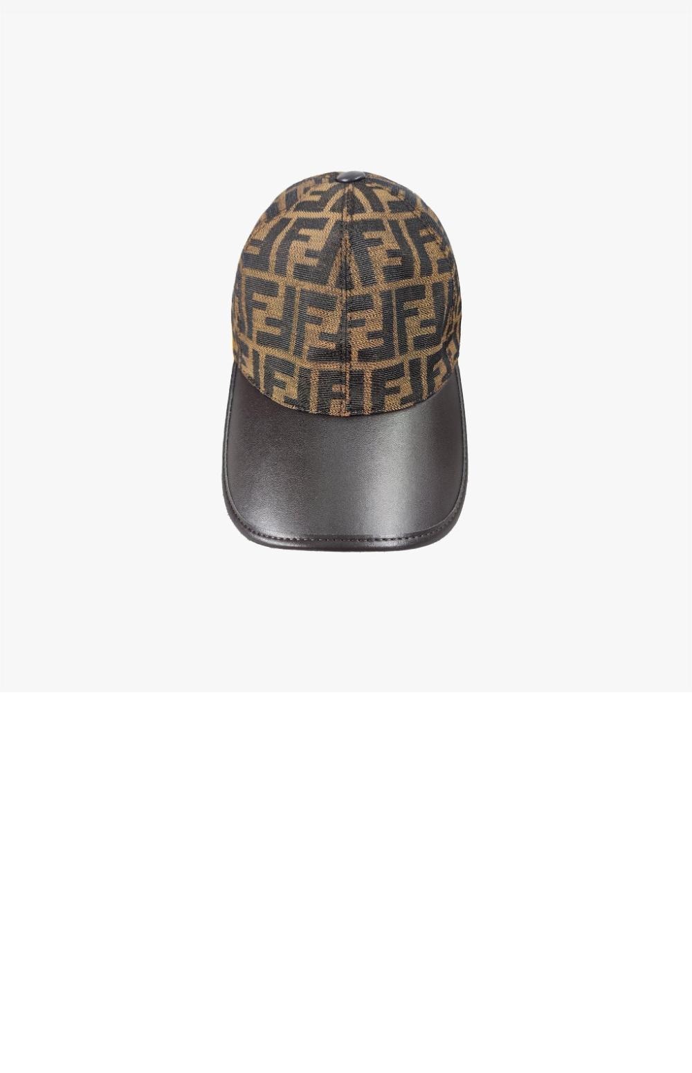 펜디 자카드 베이스볼 캡 FXQ768