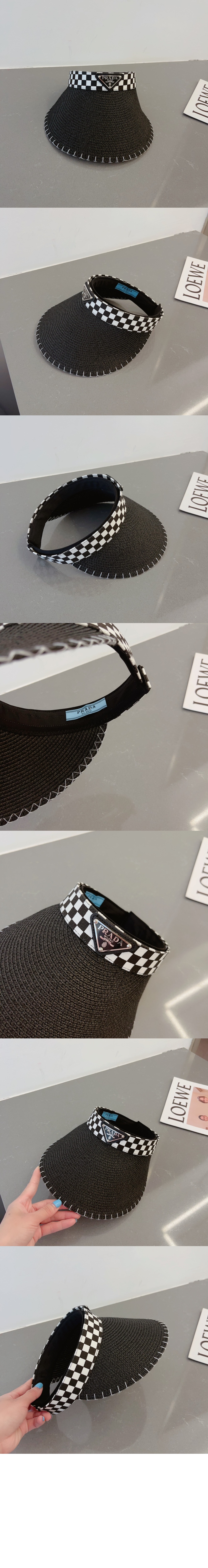 프라다 선캡 2HC359