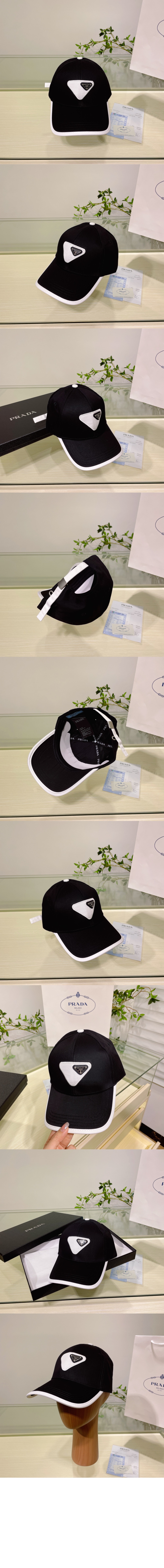 프라다 베이스볼 캡 2HC633