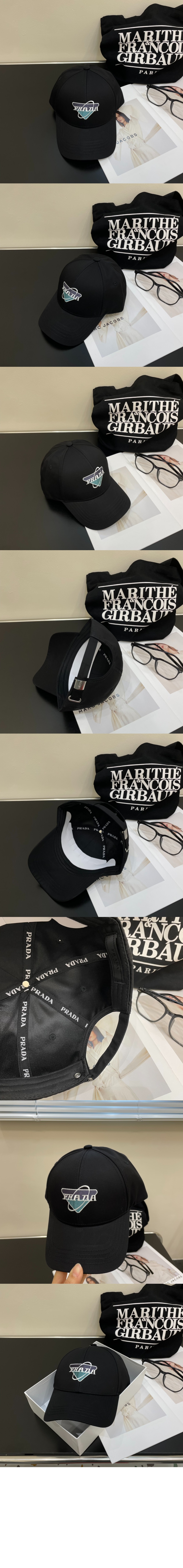 프라다 베이스볼 캡 1HC133