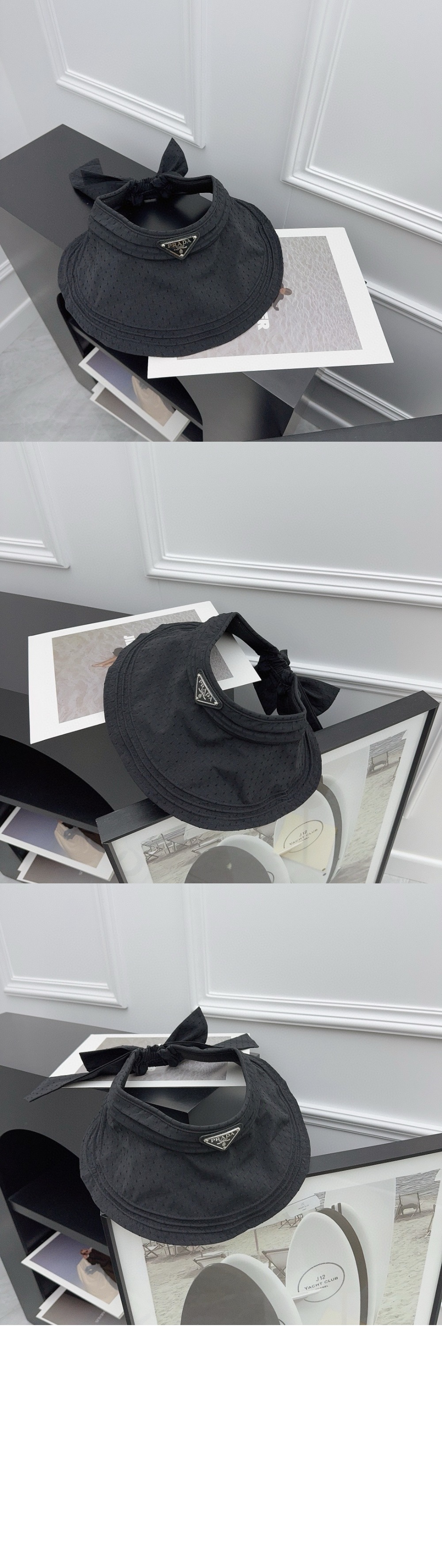 프라다 선캡 2HC235