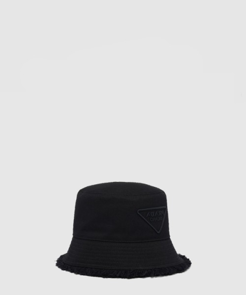 프라다 드릴 버킷햇 1HC137