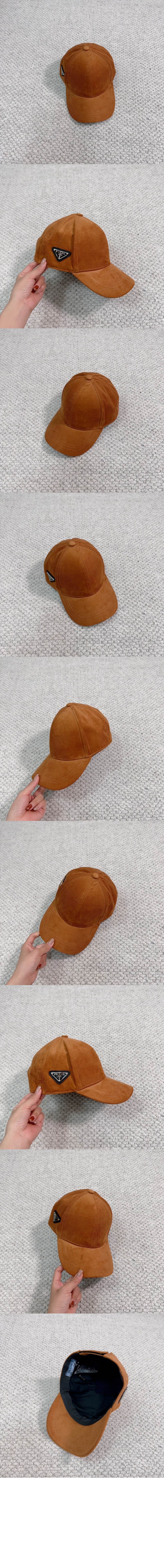 프라다 코듀로이 베이스볼 캡 2HC274