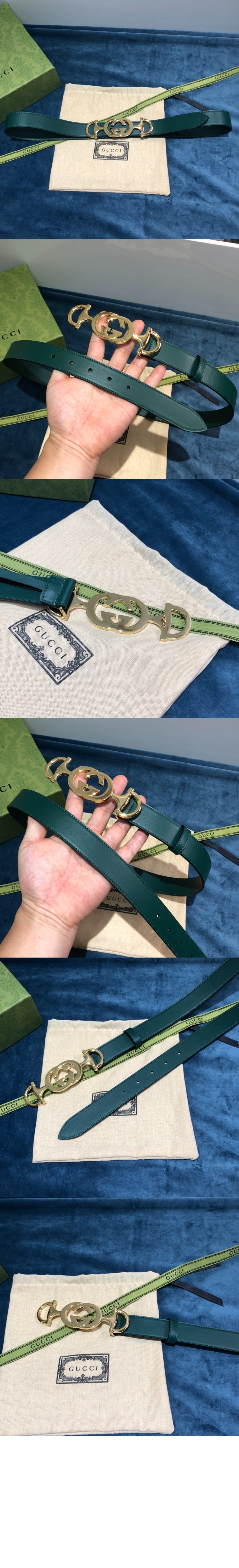 구찌 씬 벨트 550122